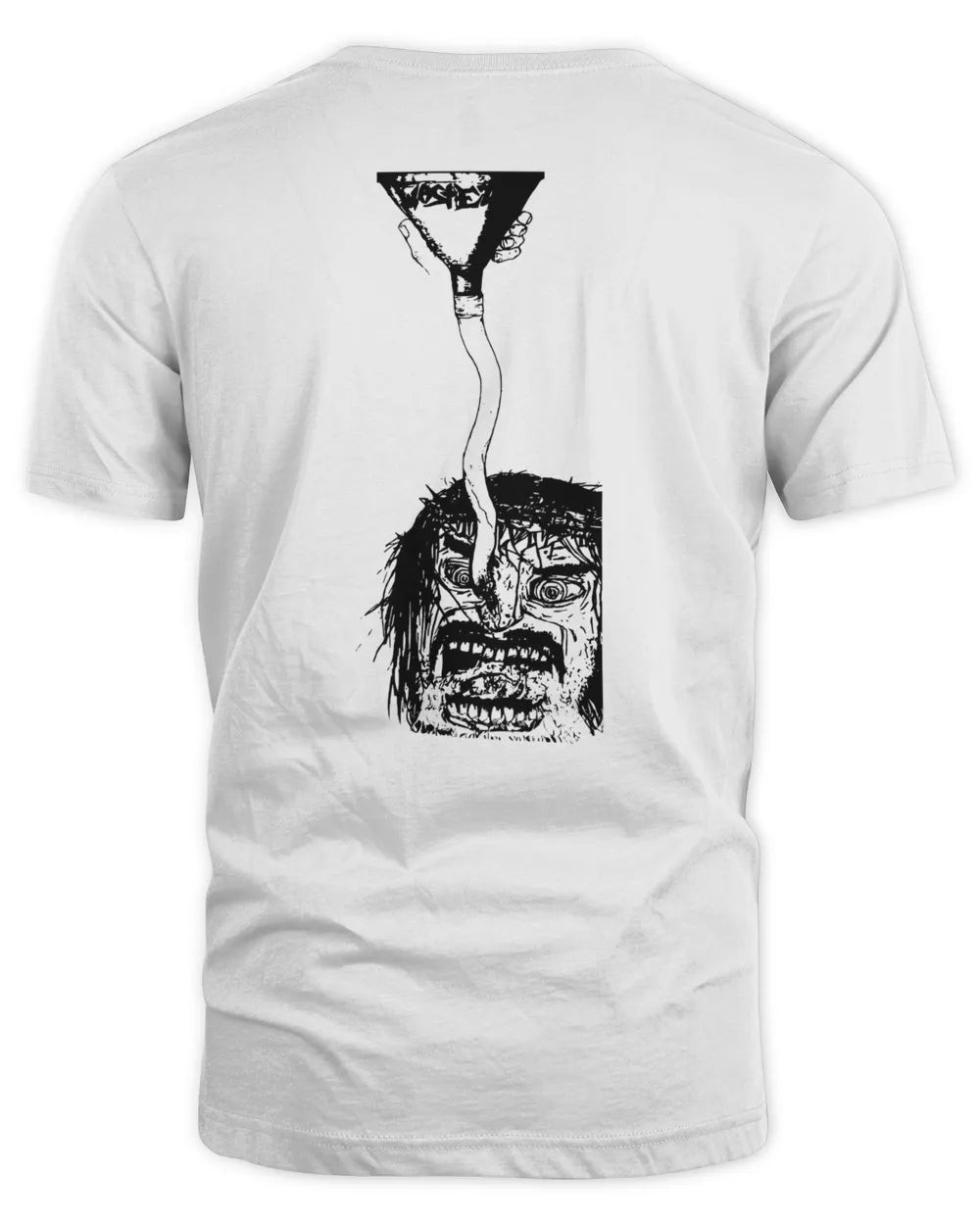 Municipal Waste Decrepit Christ T-shirt White