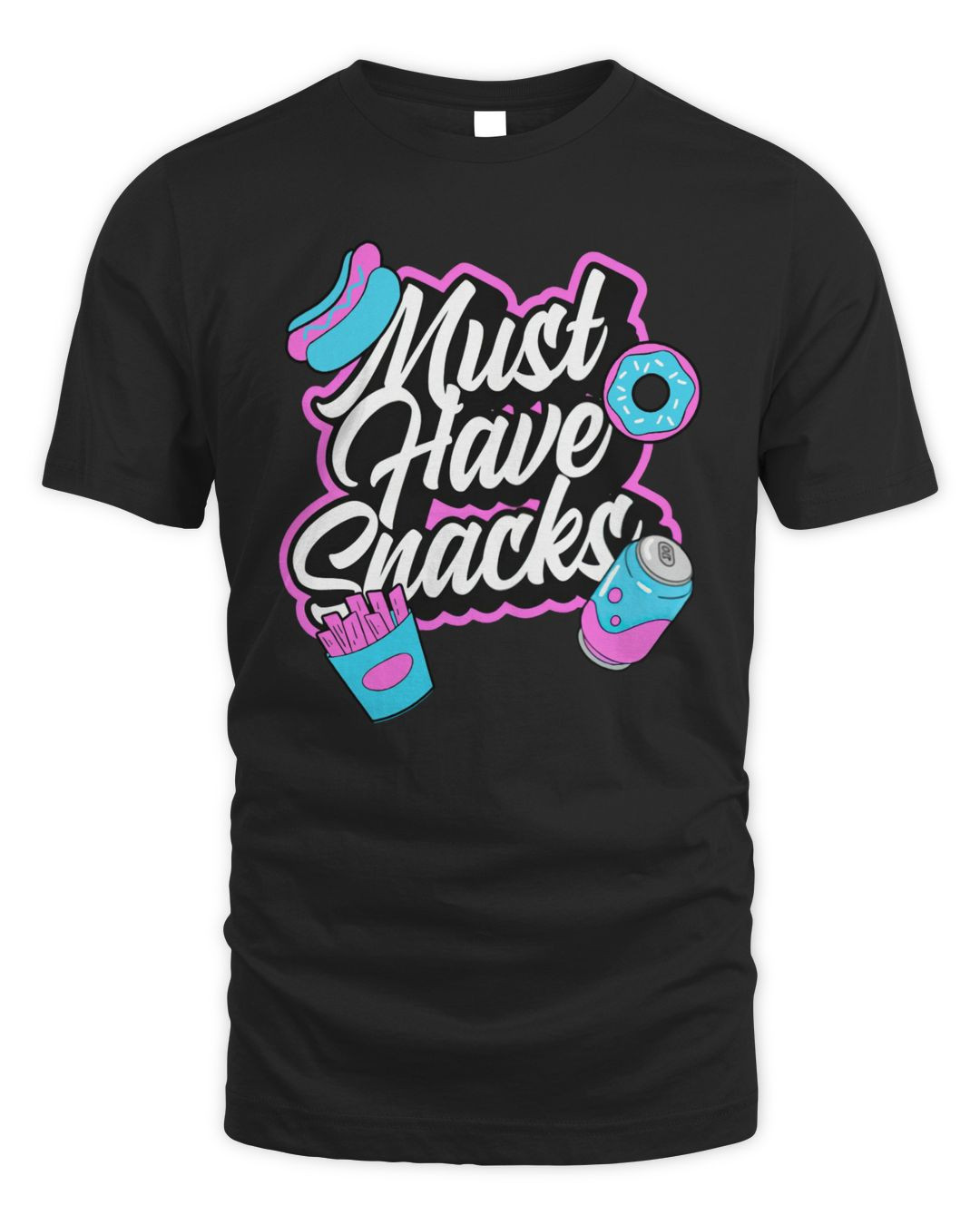 Morejstu Merch Must Have Snacks Food Shirt