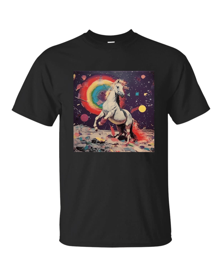 Ilse Delange Confetti Moon Horse T Shirt