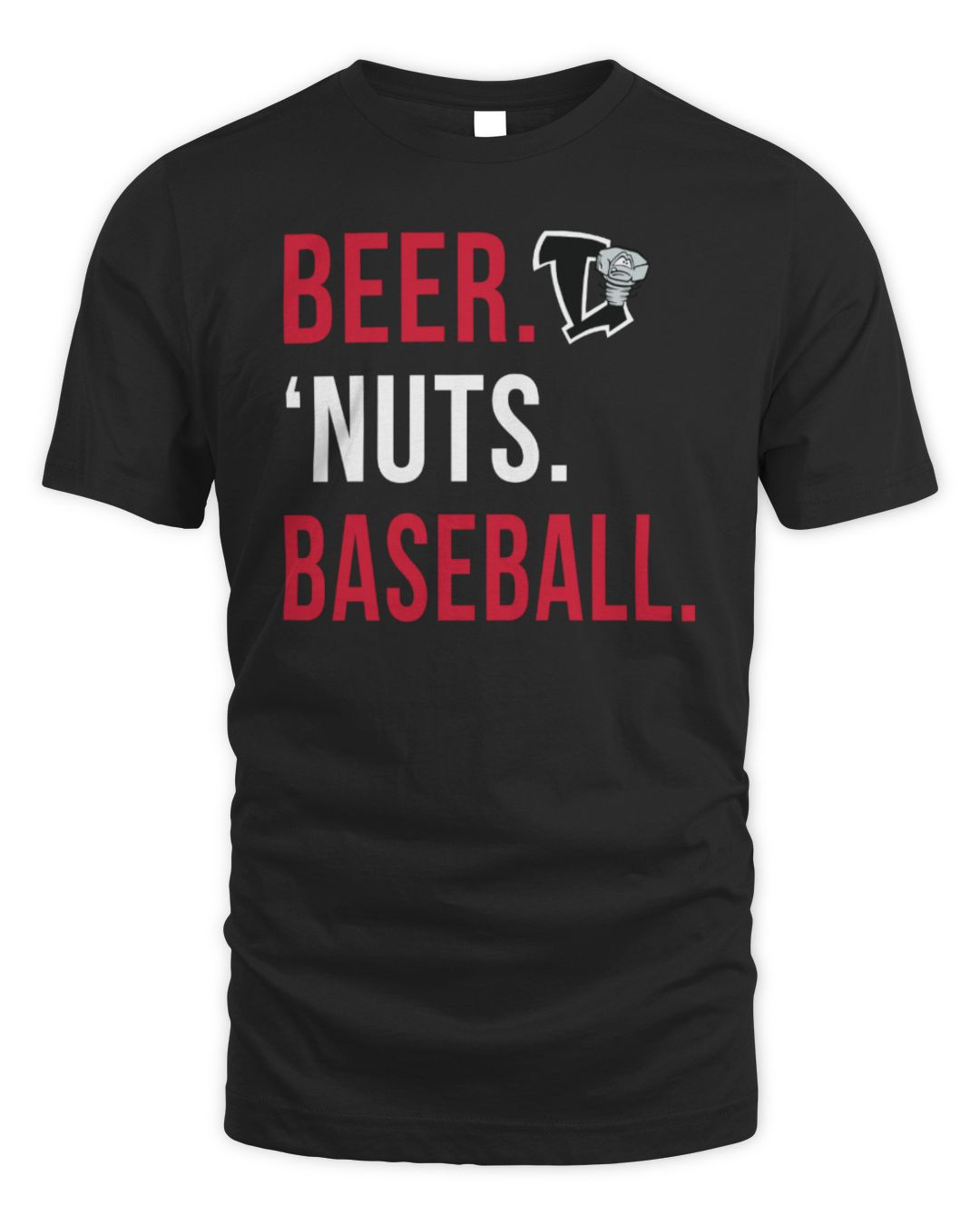 Lansing Lugnuts Store Beer Nuts Baseball Hoodie