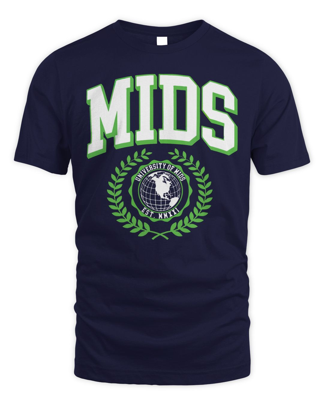 Macrodosing Merch Mids Collegiate Shirt