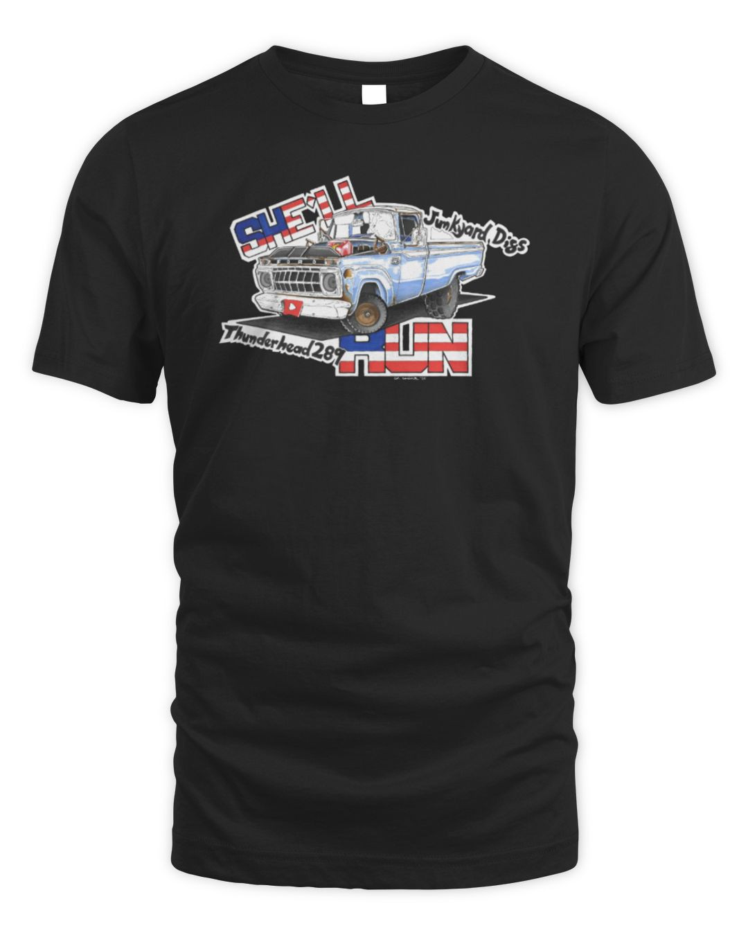 Junkyard Digs Shop 1965 F250 Hoodie Sweatshirt