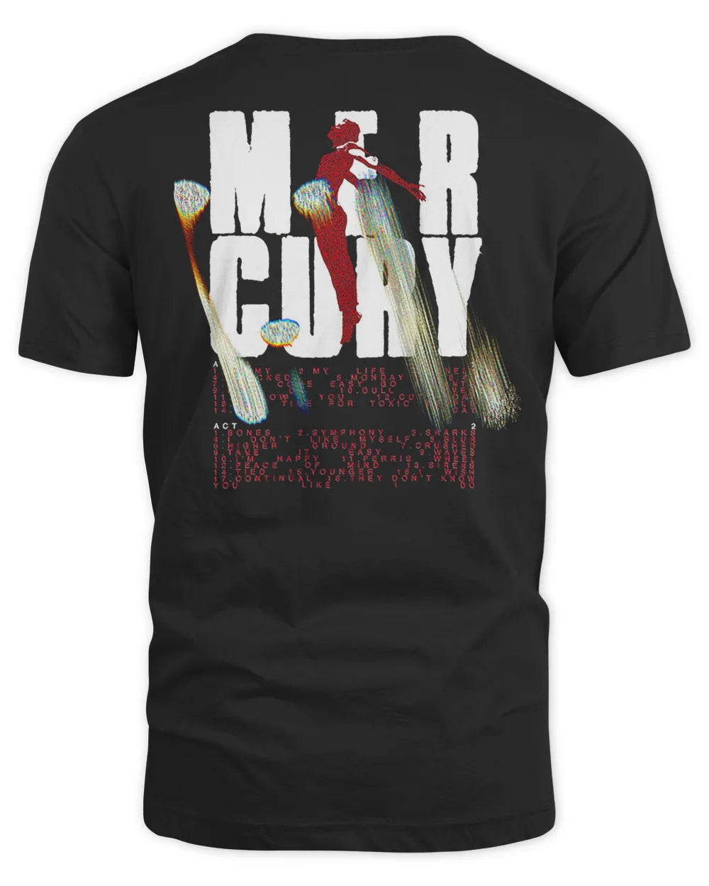 Imagine Dragons Merch Mercury Tracklist Shirt