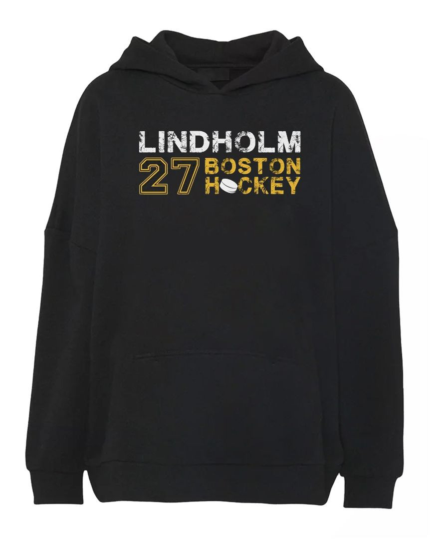 Lindholm 27 Boston Bruins Hockey Hoodie