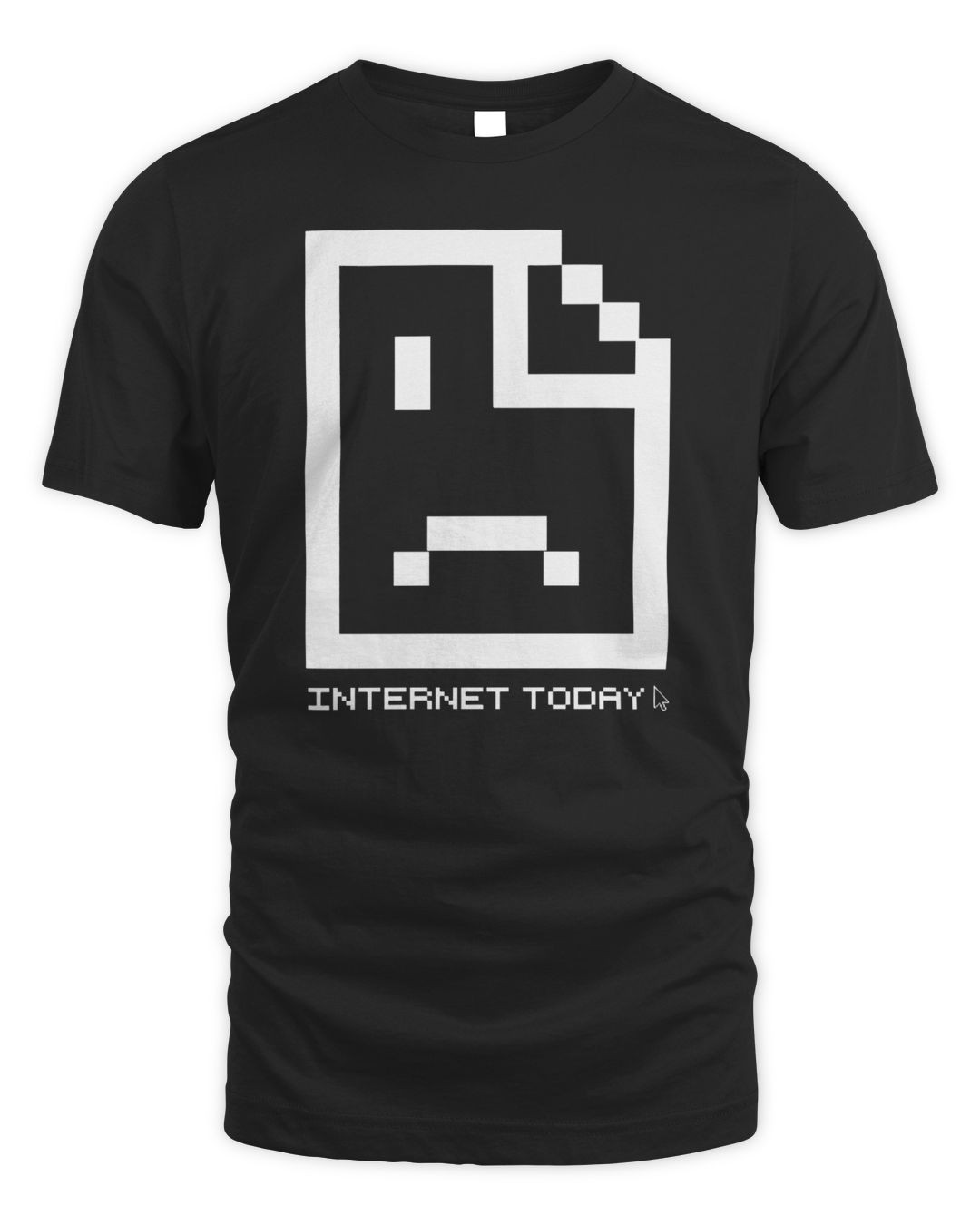 Internet Today Merch Sad Face T-shirt
