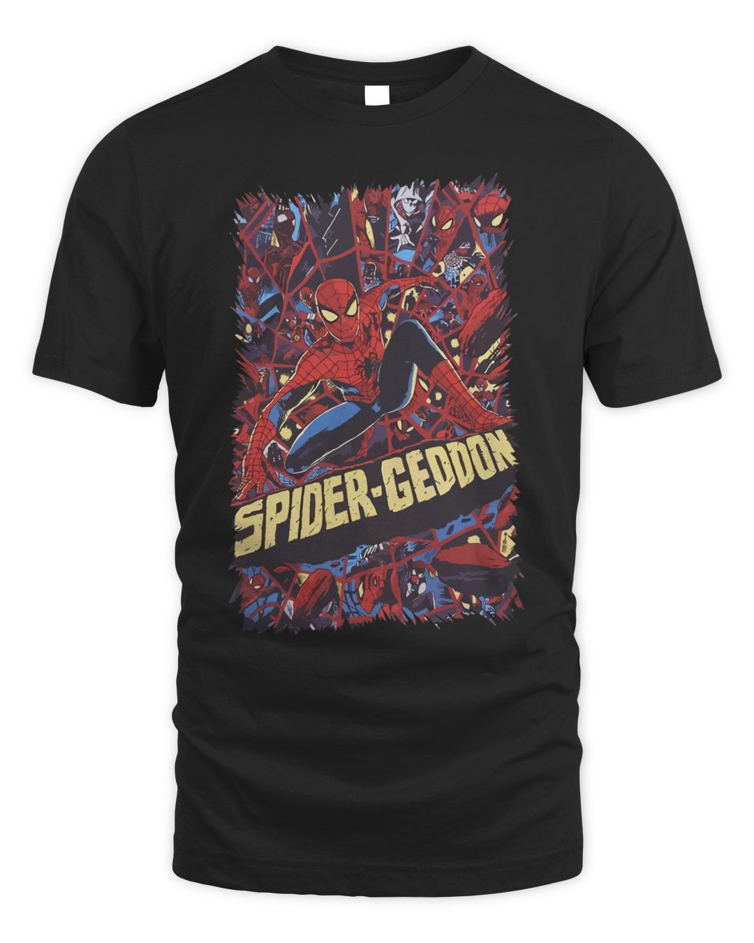 Marvel Comics Merchandise Spider-man Spider-geddon Collage Shirt