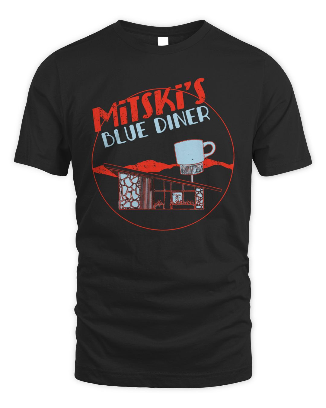 Mitski Merch Blue Diner Shirt