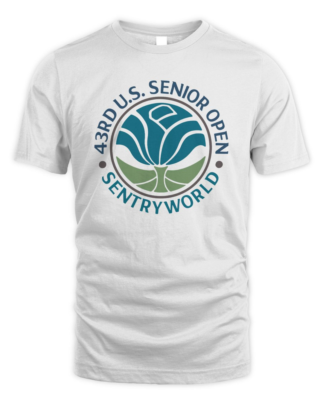 Men's Ahead White 2023 U S Senior Open Instant Classic Tri-blend Tee Shirt