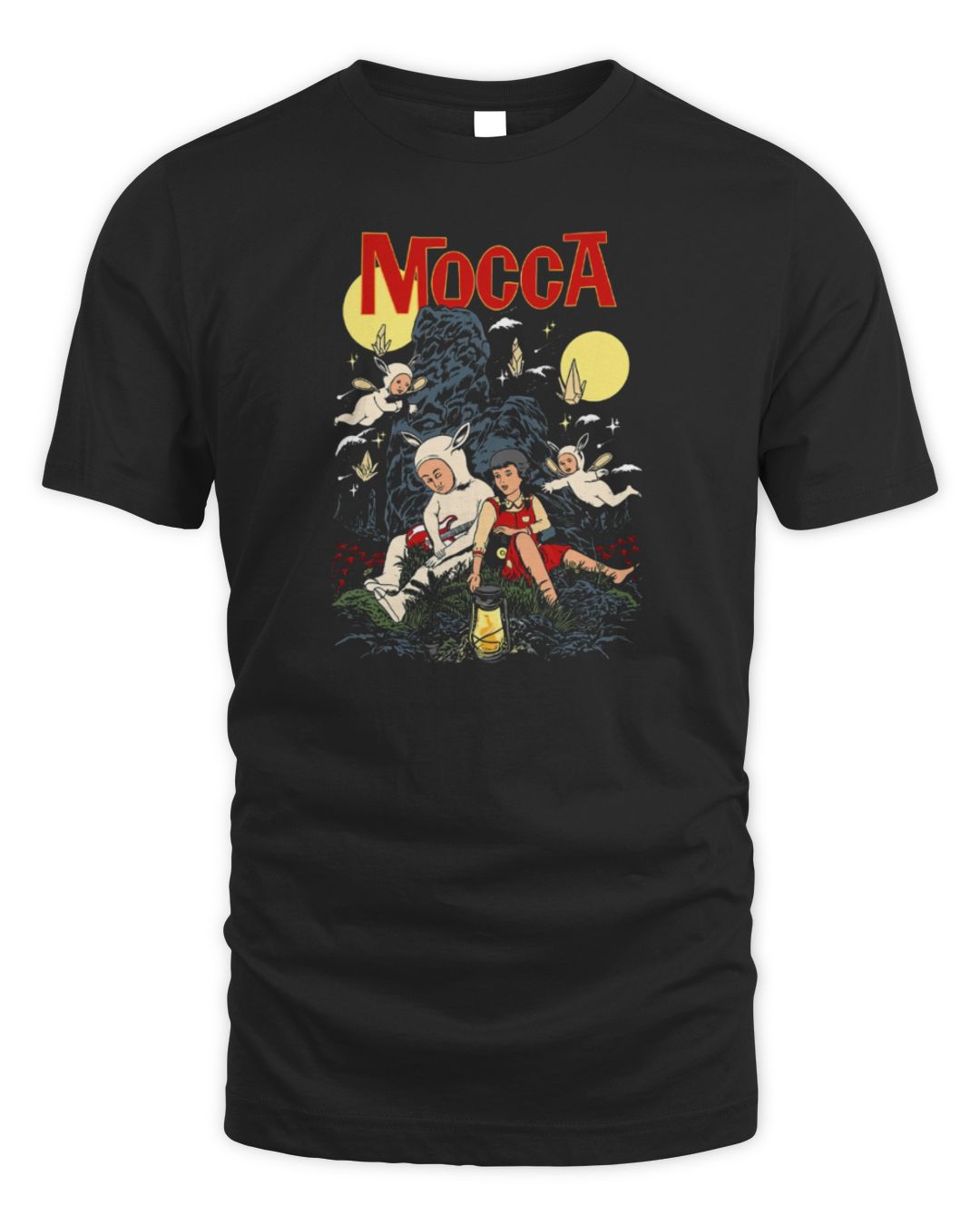 Mocca Merch Store When The Moonlight Shines T-shirt