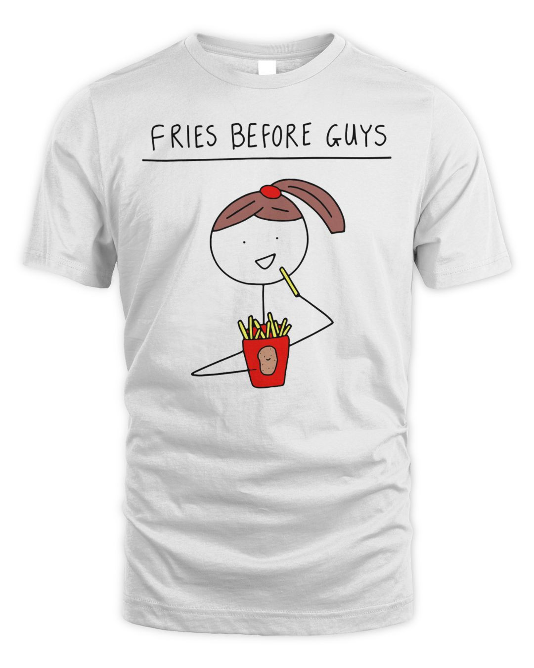 Lottie Brooks Merch Fries Before Guys Shirt