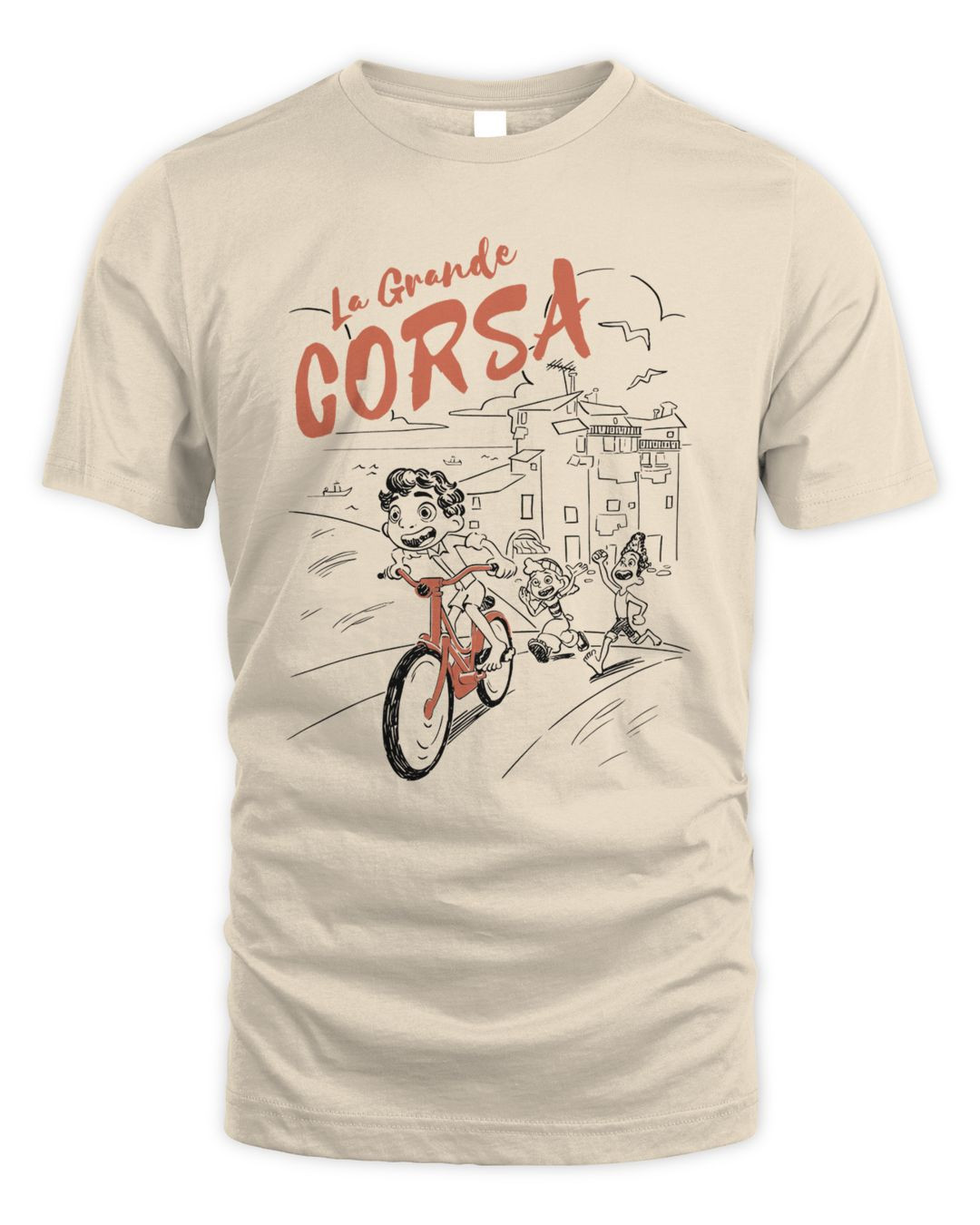 Luca Mad Engine Bike Ride Graphic T-shirt