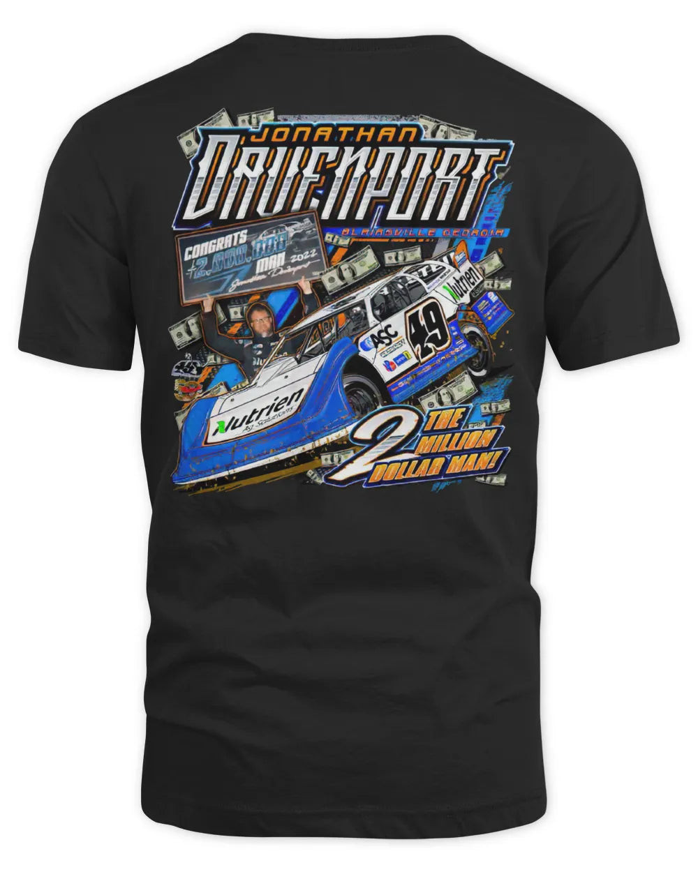 Jonathan Davenport Merchandise 2 Million Dollar Man Shirt