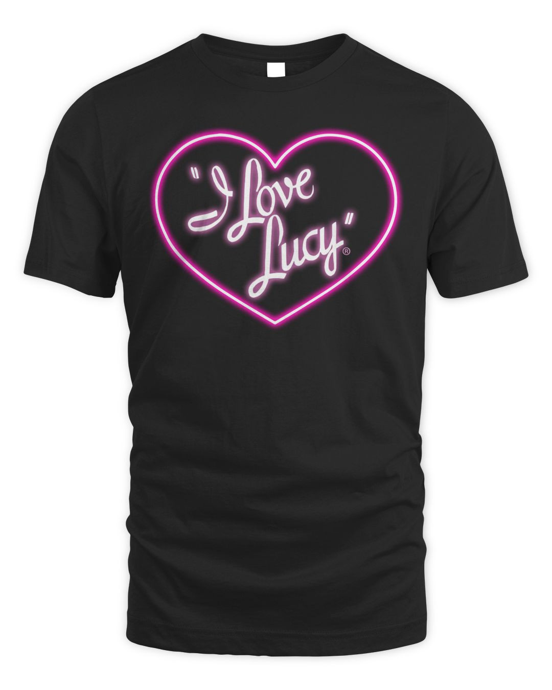 I Love Lucy Merchandise Neon Logo Shirt
