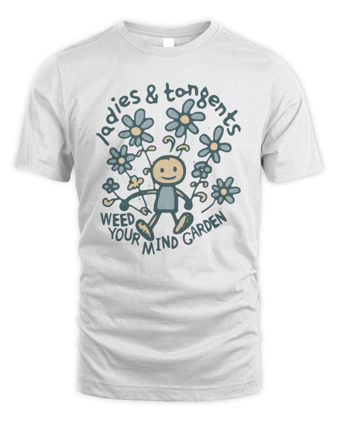 Ladies & Tangents Merch Mindgarden T-shirt White