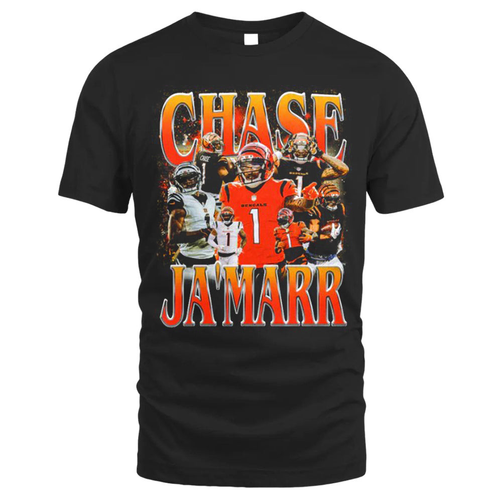 Ja'marr Chase Tee, Vintage T-shirt Style