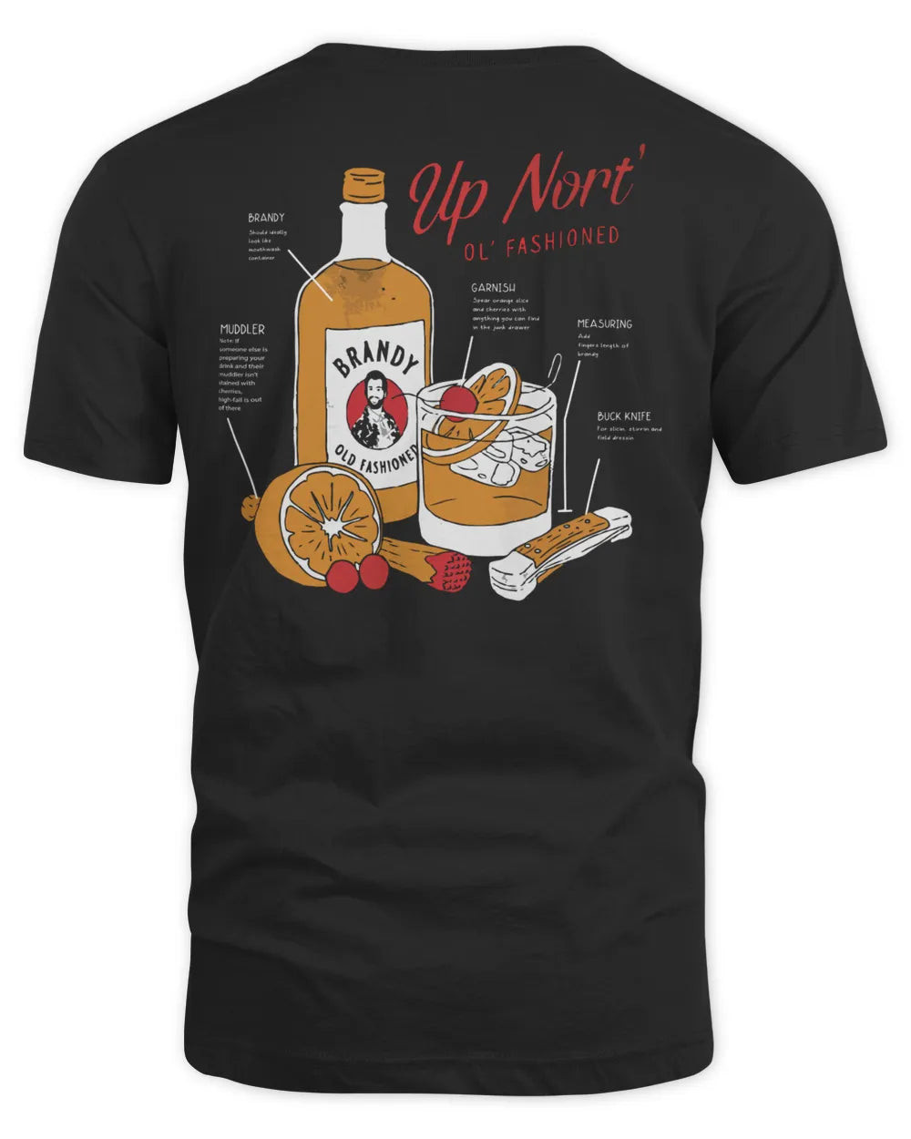 Manitowoc Minute Merch Old Fashioned Graphic Shirt