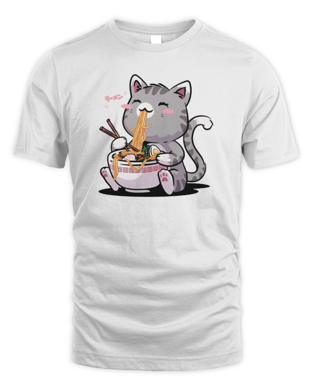 Kawaii Neko Cat Tee Shirt