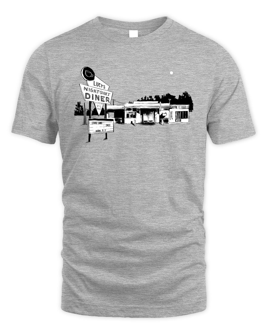 Lucy Dacus Merch Nightshift Diner Shirt