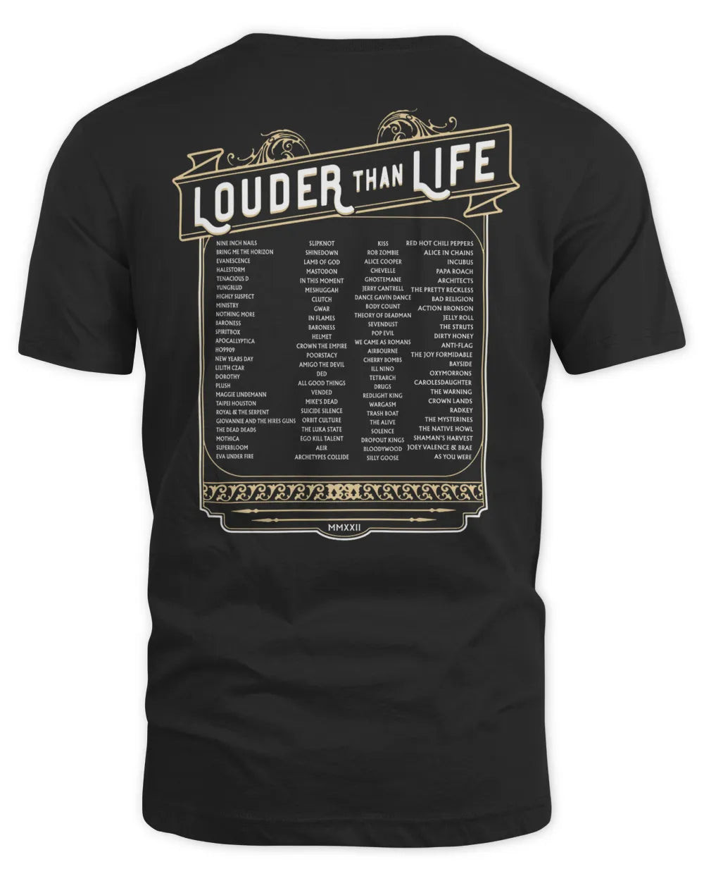 Louder Than Life Merch Strong Hold Shirt