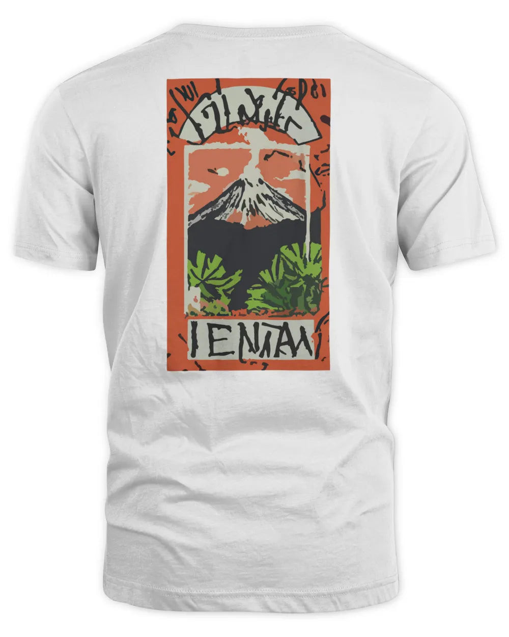 Jungle Merch Volcano Art Shirt
