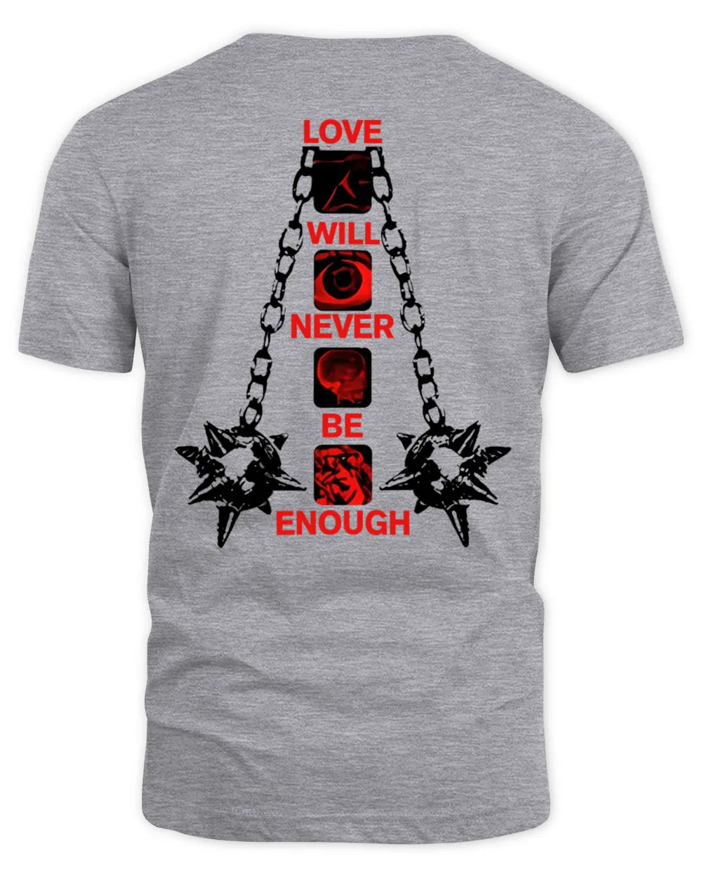 Kublai Khan Tx Merch Never Enough Sportsgrey Shirt