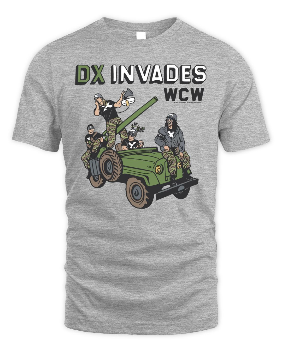 Homage Merch Dx Invades Wcw Shirt