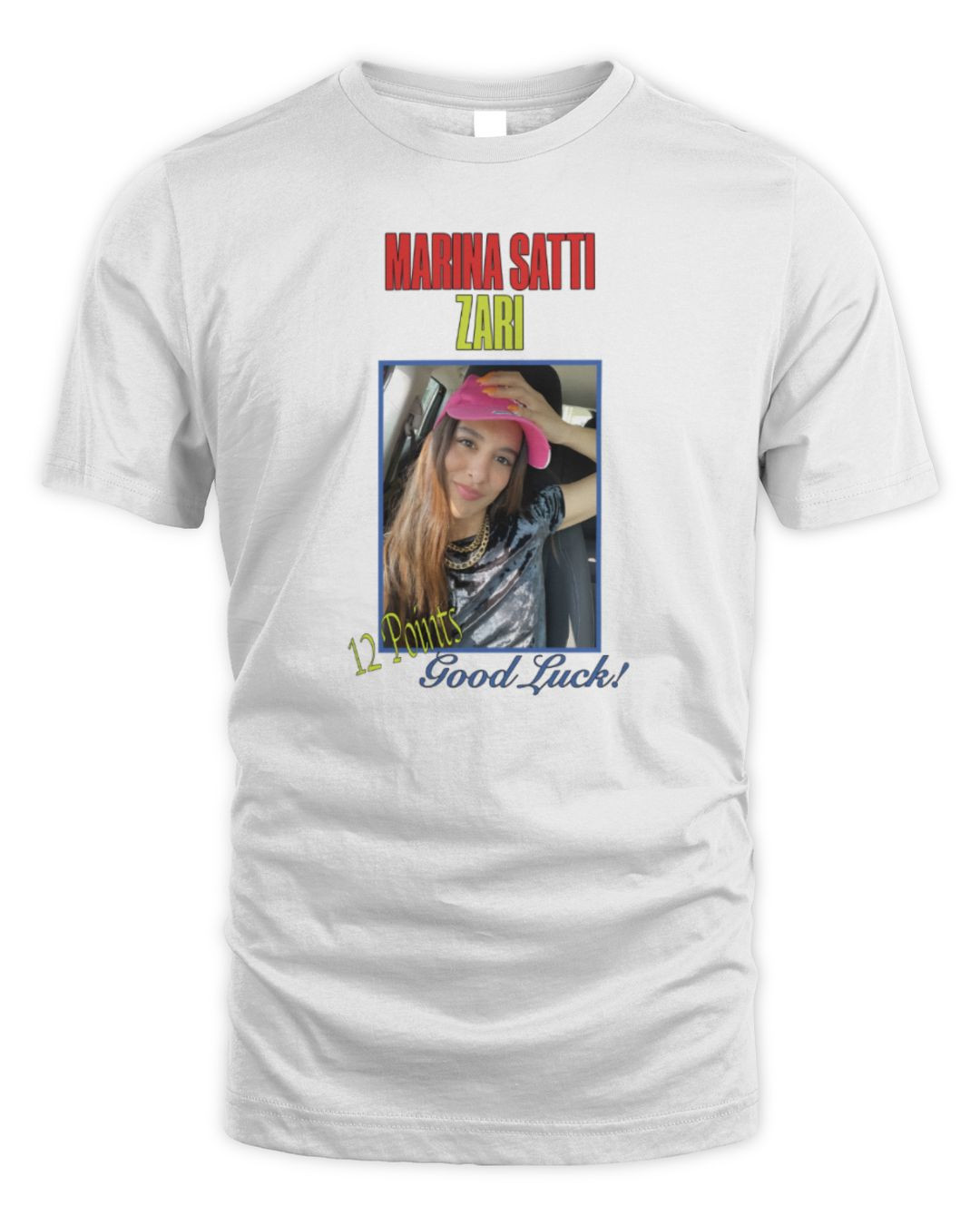 Marina Satti Merch Zari 12 Points Tee
