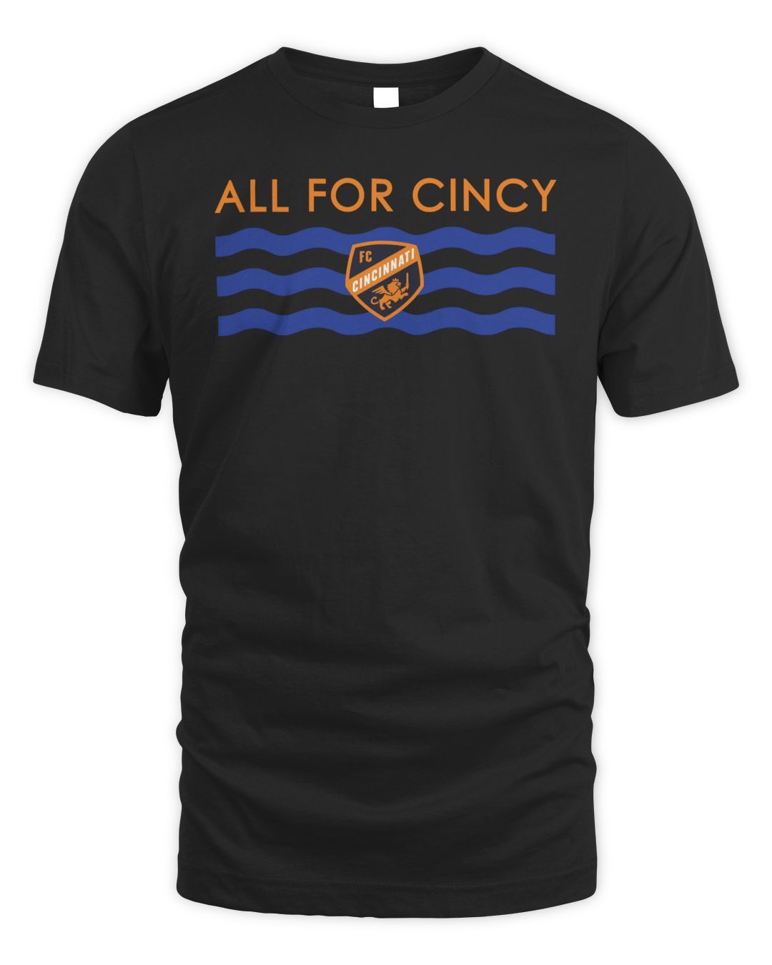 Men's Navy Fc Cincinnati Shadow Heavy Long Sleeve T-shirt