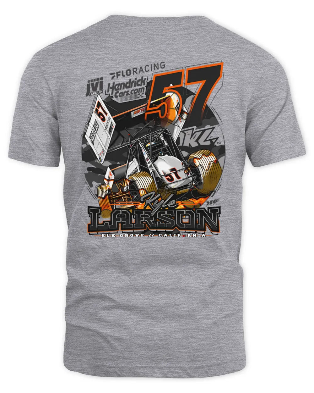 Kyle Larson Shop Kyle Larson Down The Stretch T Shirt