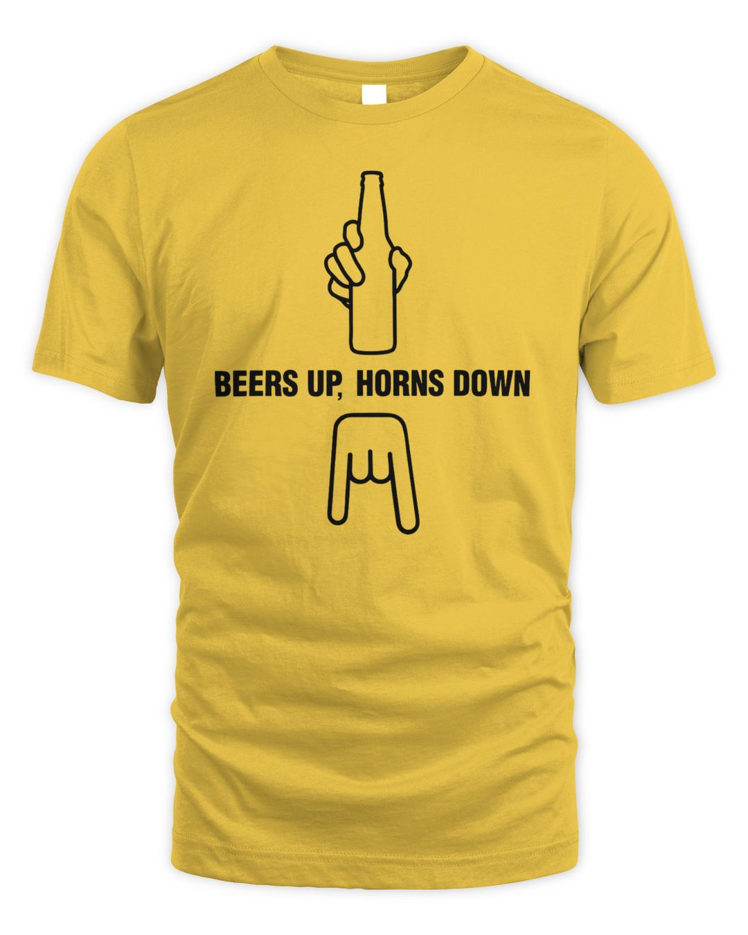 Horns Down Merch Beers Up, Horns Down Shirt
