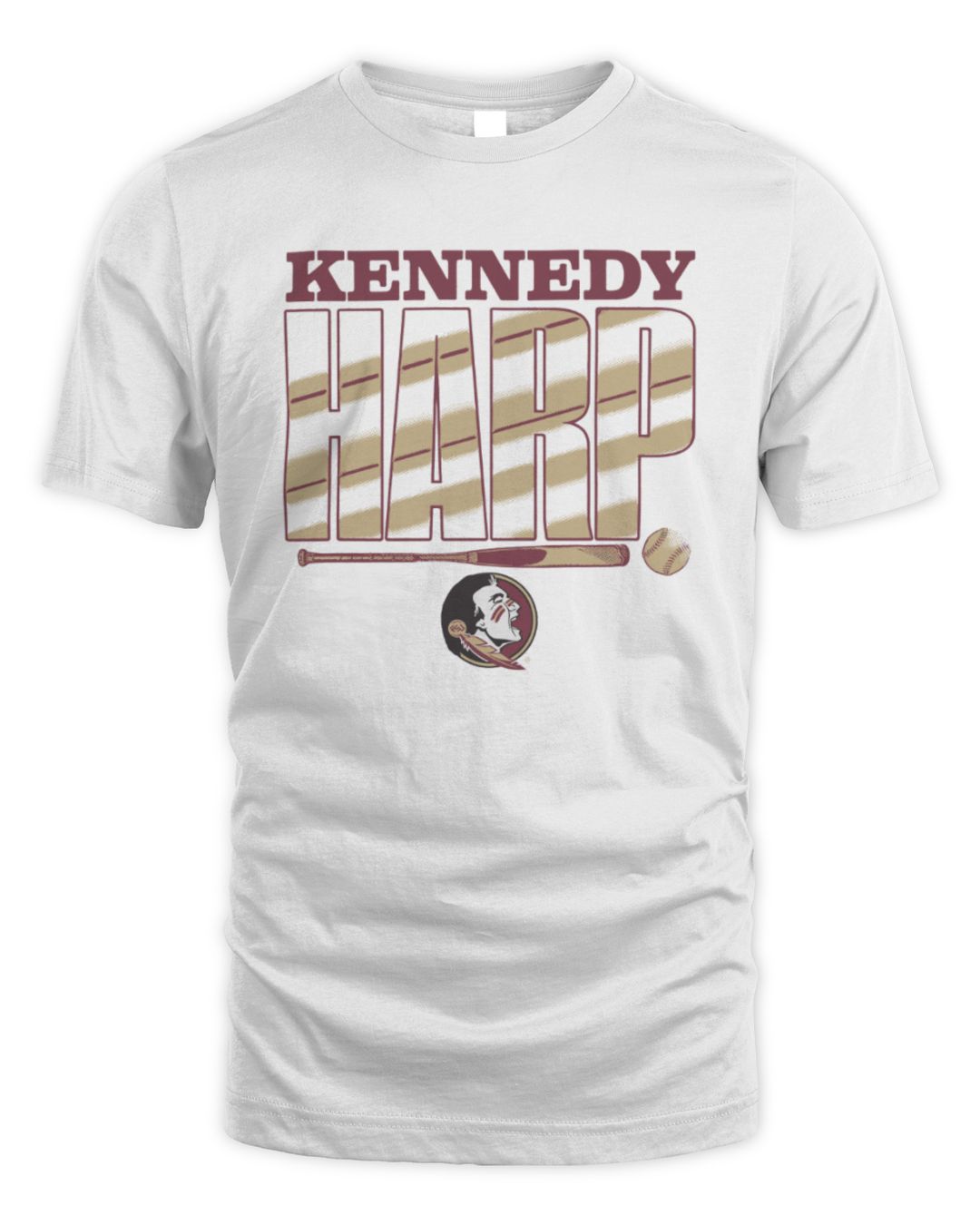 Kennedy Harp Cartoon T Shirt