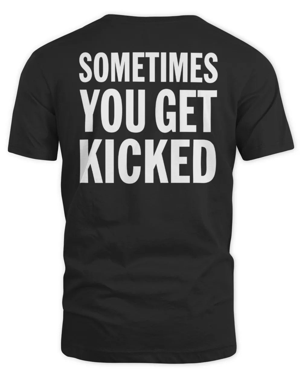 Inxs Merch Sometimes You Kick Black T-shirt