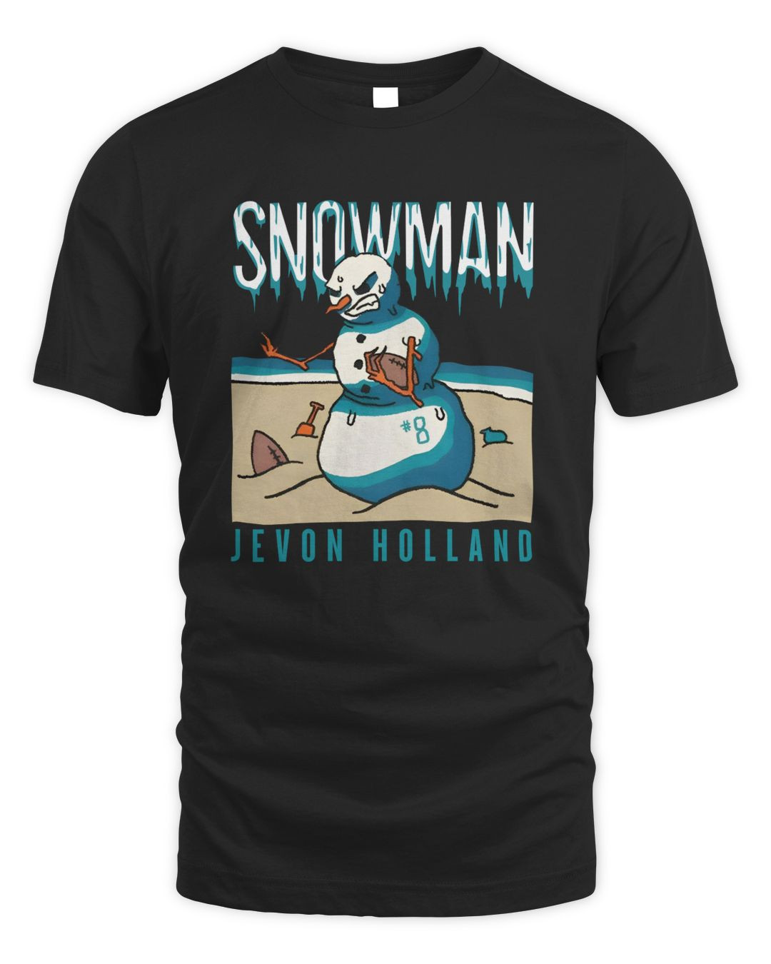 Jevon Holland Snowman Tshirt