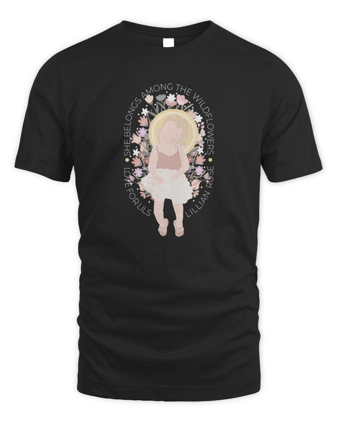 Lc Merch She Belongs Among The Wildflowers T-shirt
