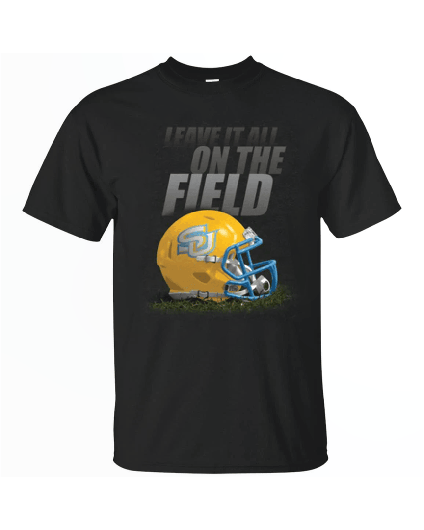 Leave It All On The Field Southern University Jaguars Gridiron T Shirt