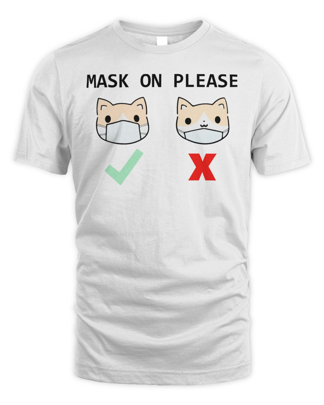 Igumdrop Merch Mask On Please Shirt