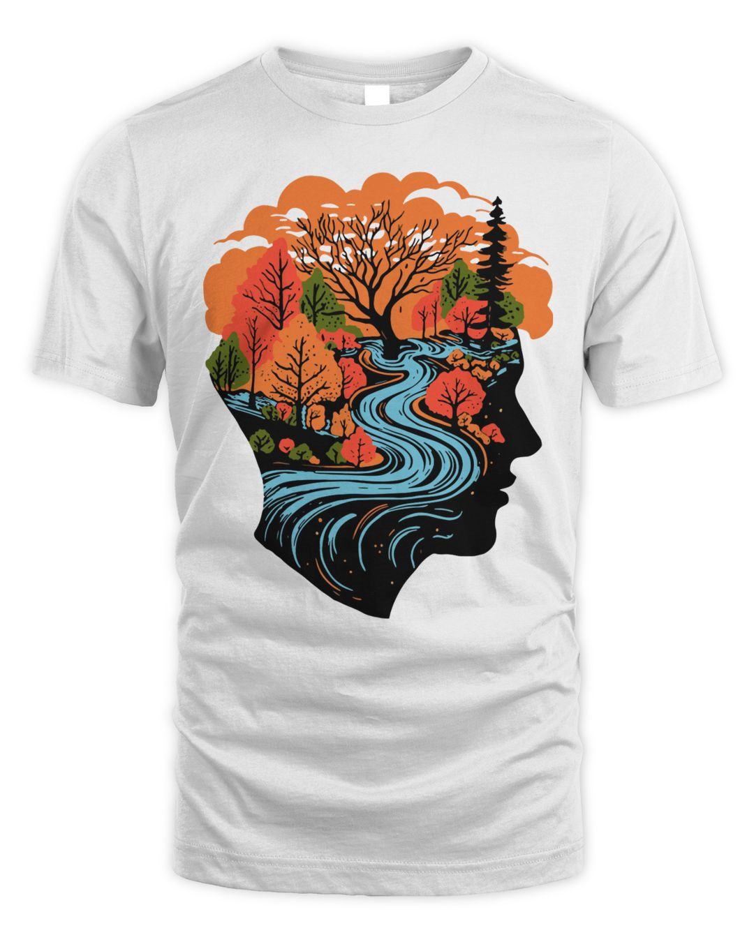 Mountain Mindful Merch Silhouette Shirt
