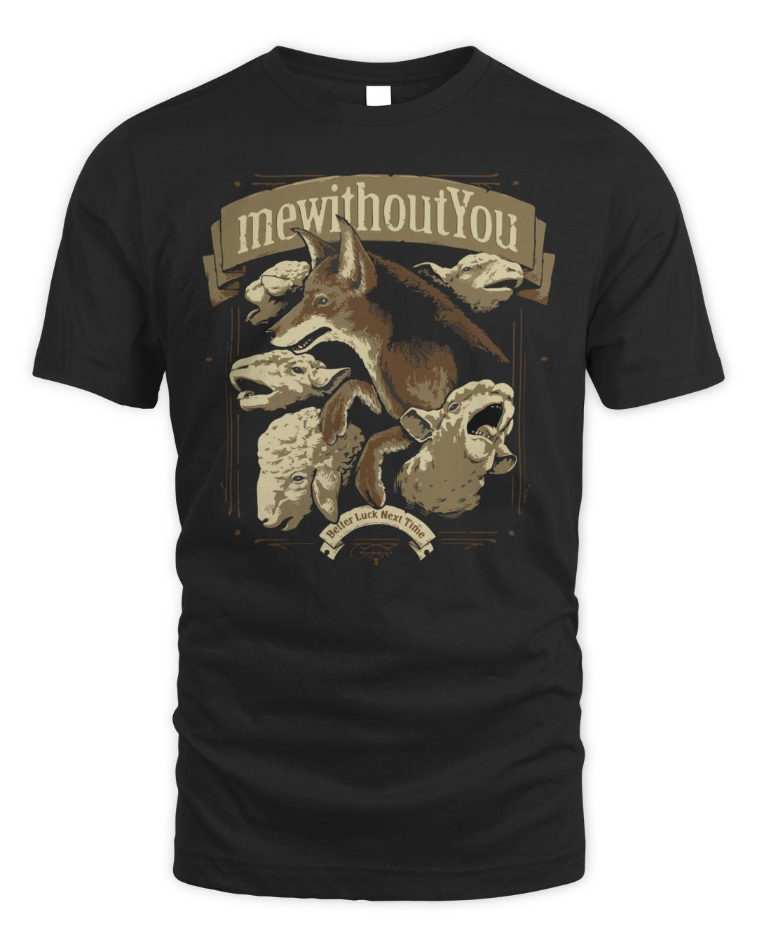 Mewithoutyou Merch Sheep Flock Shirt