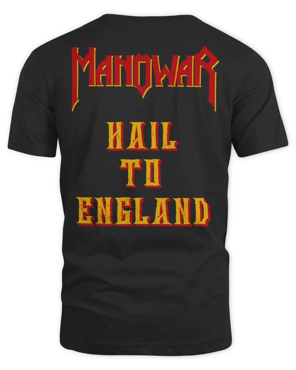 Manowar Merch 2022 Hail To England Shirt