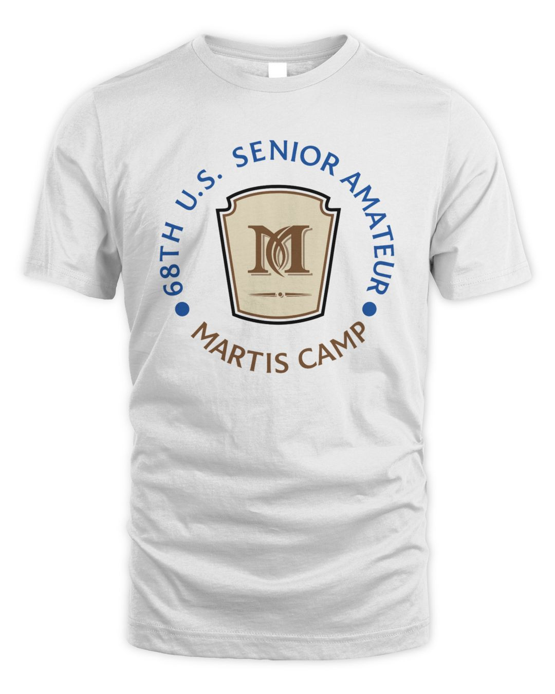 Men's 2023 U.s. Senior Amateur Ahead Heather Gray Instant Classic Tri-blend T-shirt