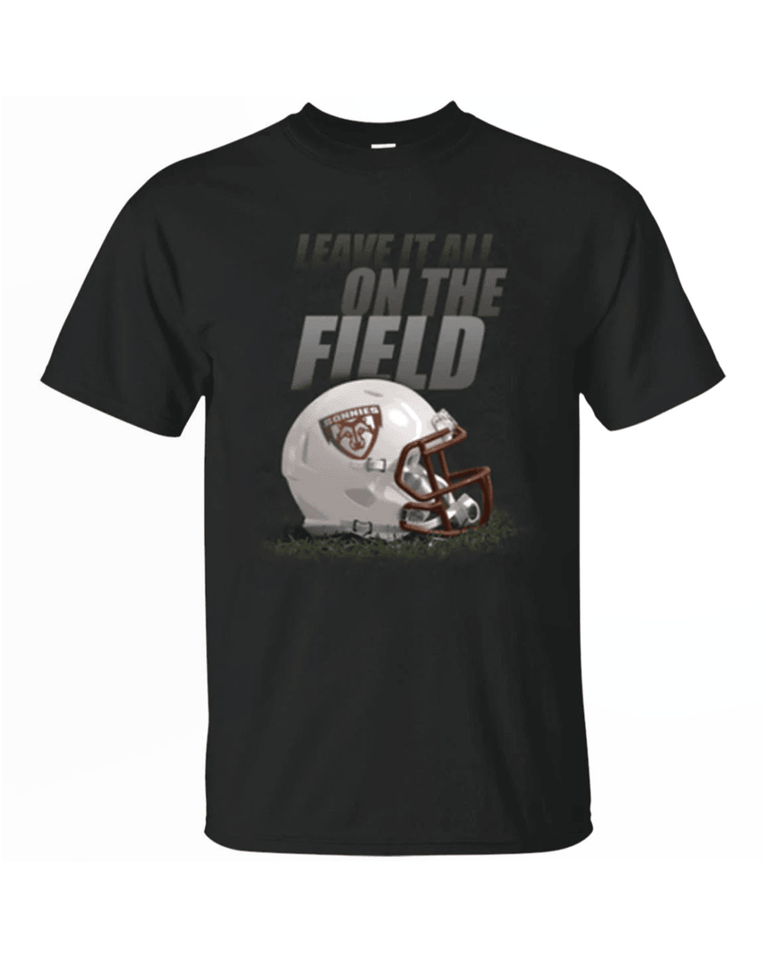 Leave It All On The Field St. Bonaventure Bonnies Gridiron T Shirt