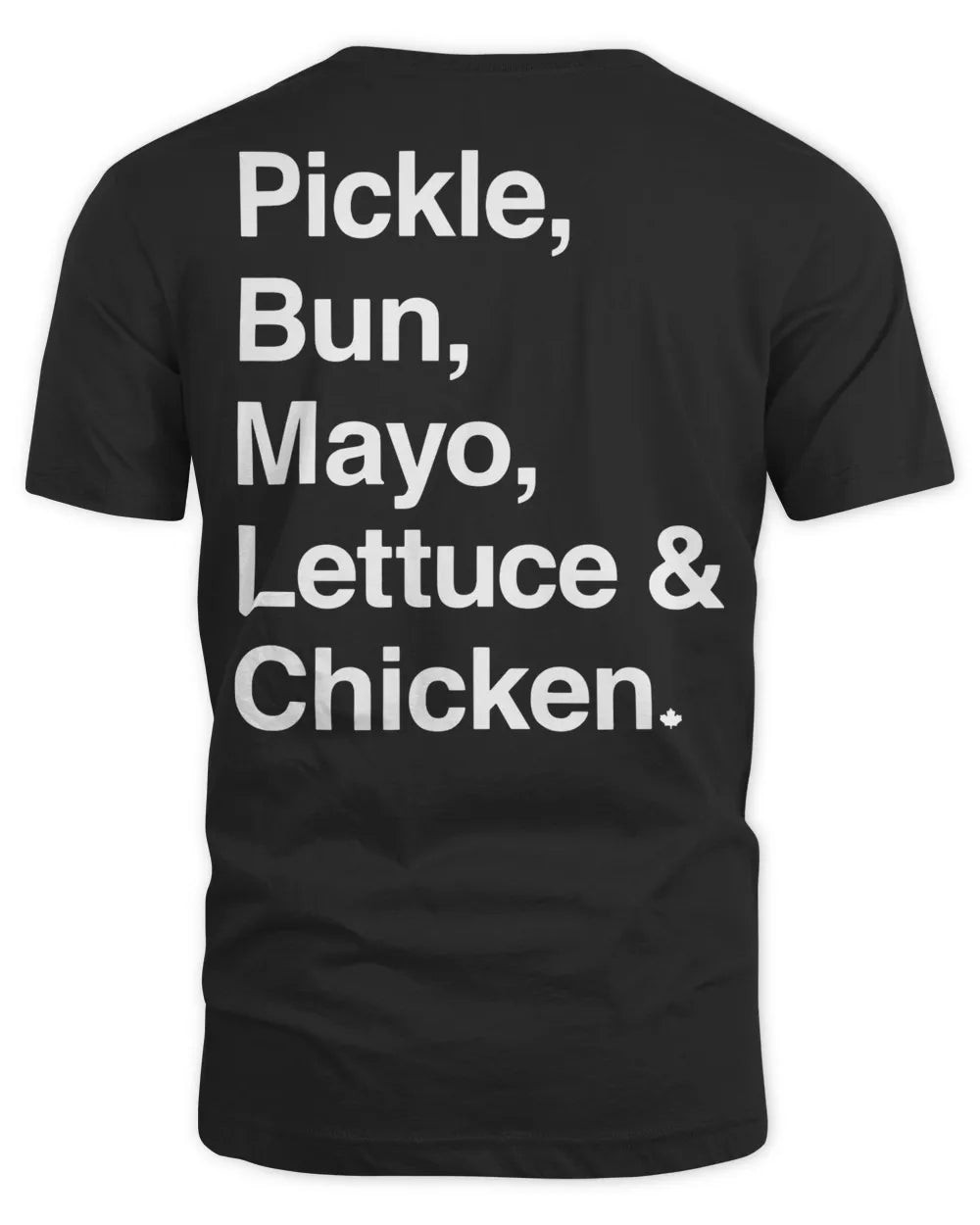 Mary Browns Merch The Ingredients Shirt