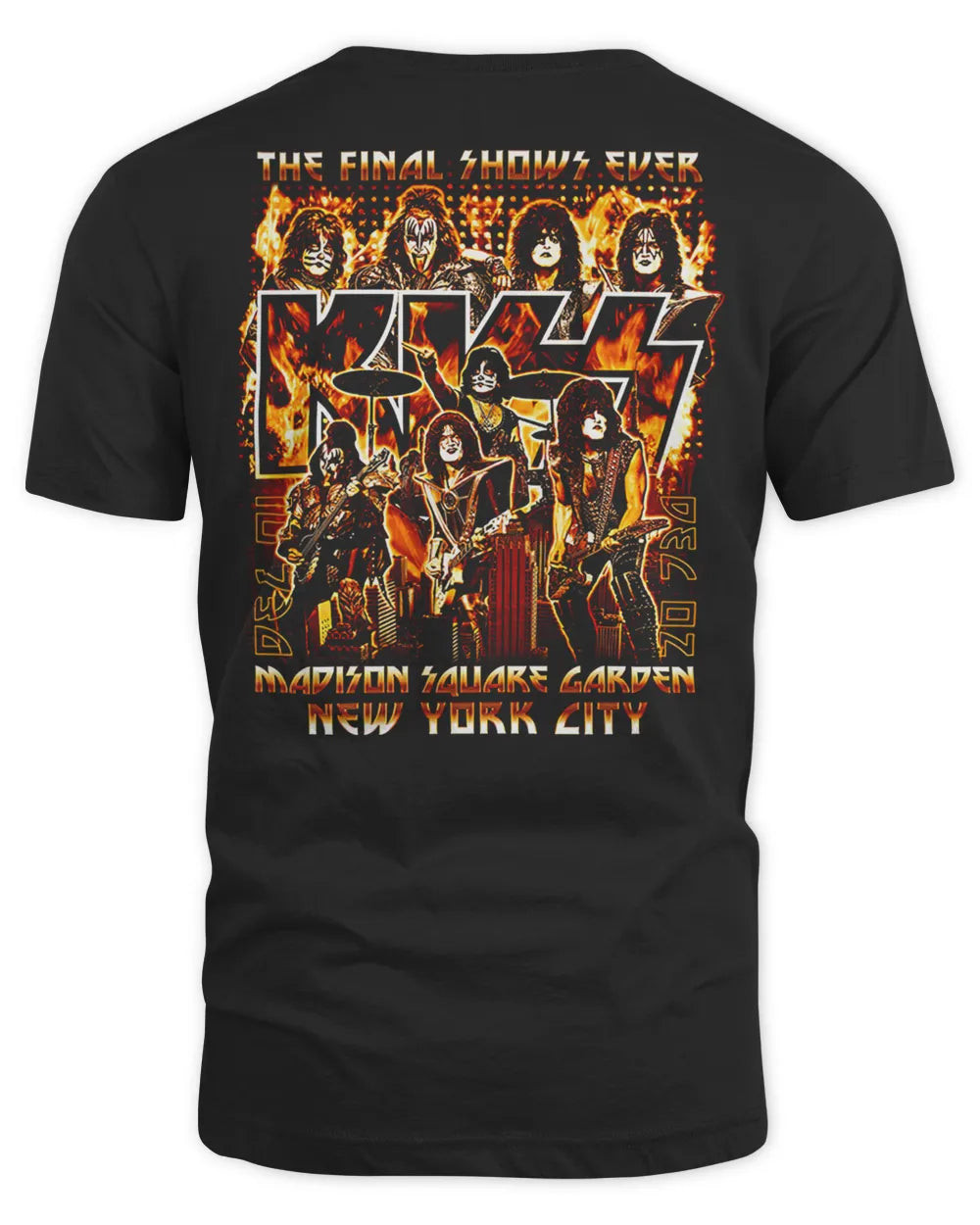 Kiss Merchandise End Of The Road Final Shows Ever Shirt