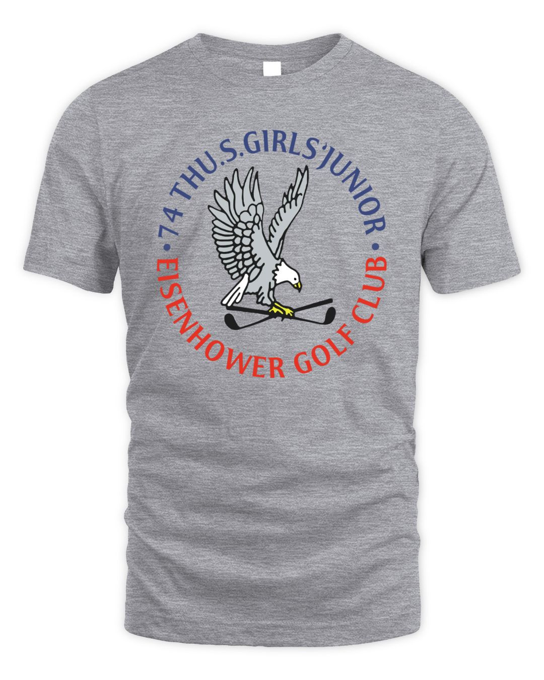 Men's 2023 U.s. Girls' Junior Ahead Ash Instant Classic Tri-blend T-shirt