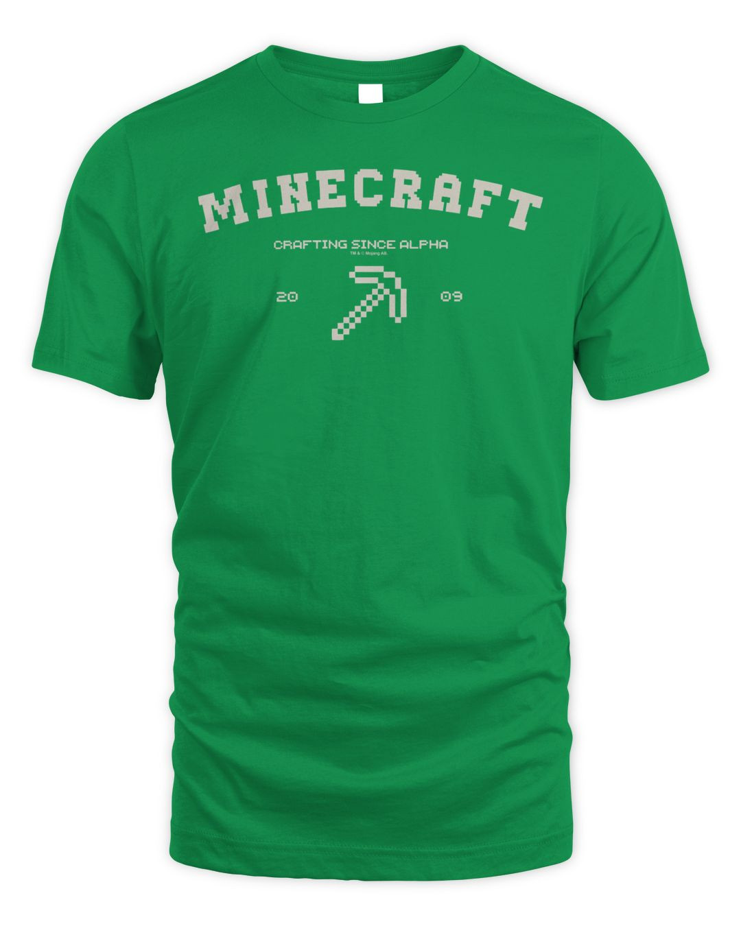 Minecraft Merchandise Crafting Since Alpha Shirt