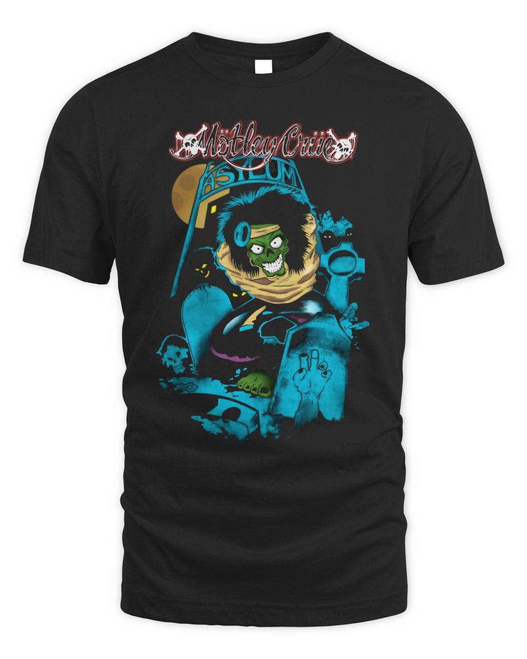 Motley Crue Merch Dr. Feelgood Asylum Shirt