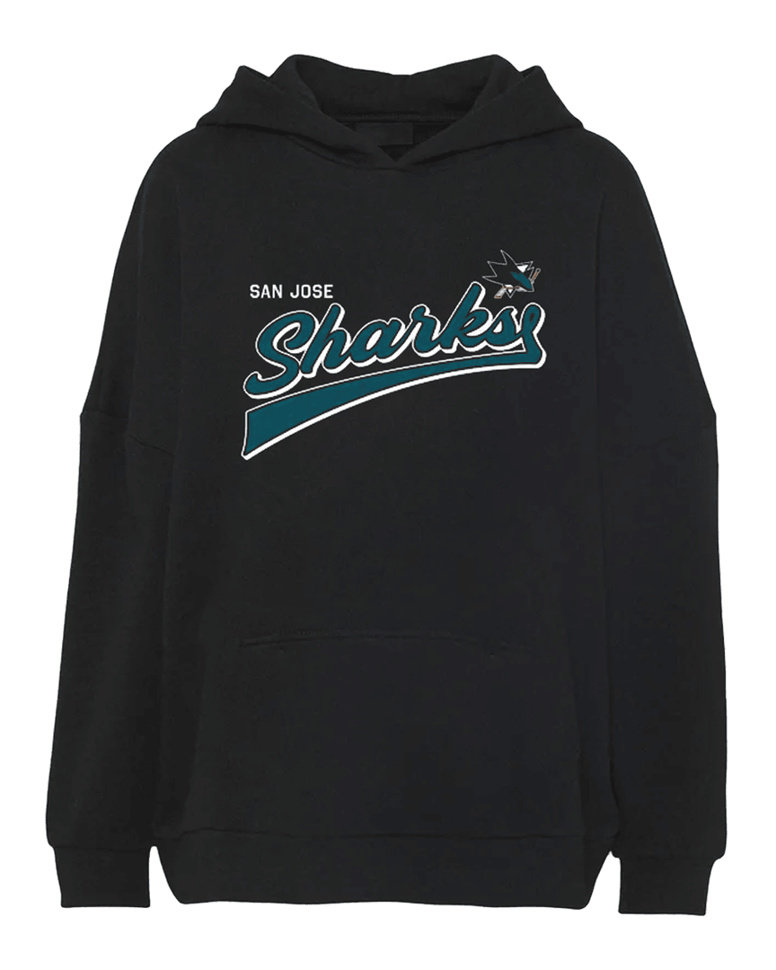 Levelwear Richmond Retro Script San Jose Sharks Hoodie