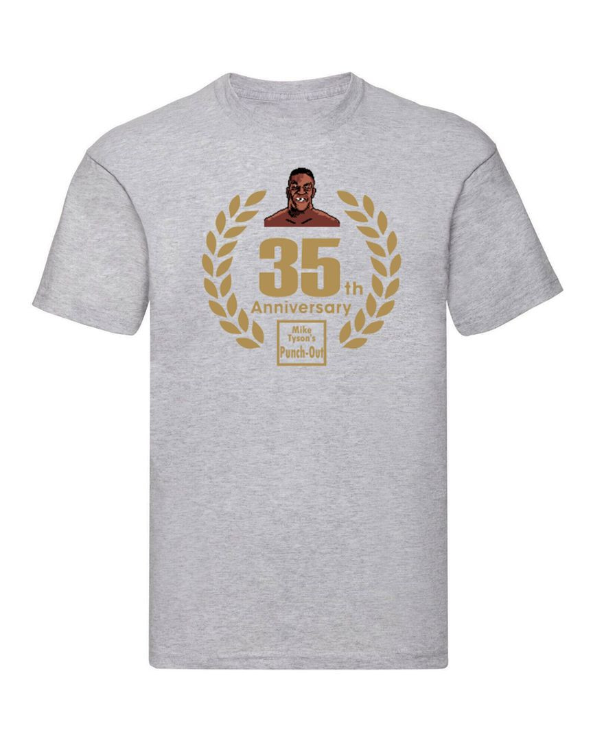 Mike Tyson's Punch Out 35th Anniversary Retro Video Game T Shirt