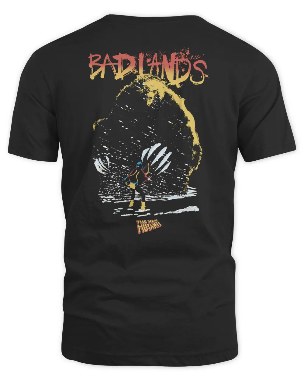 Marvel New Mutants Badlands Black Tee