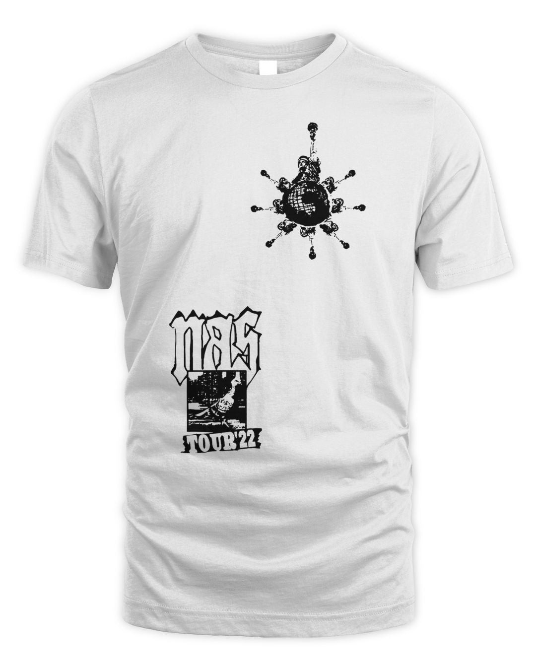 Nas Merch 2022 Ny State Of Mind T-shirt